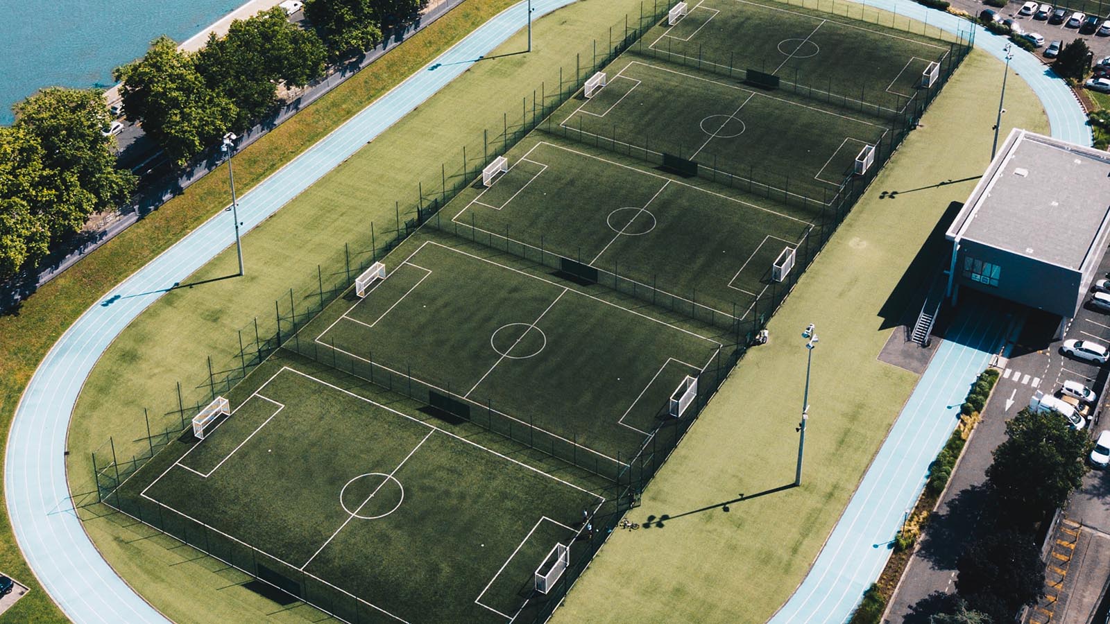 fotboll, gräsplaner