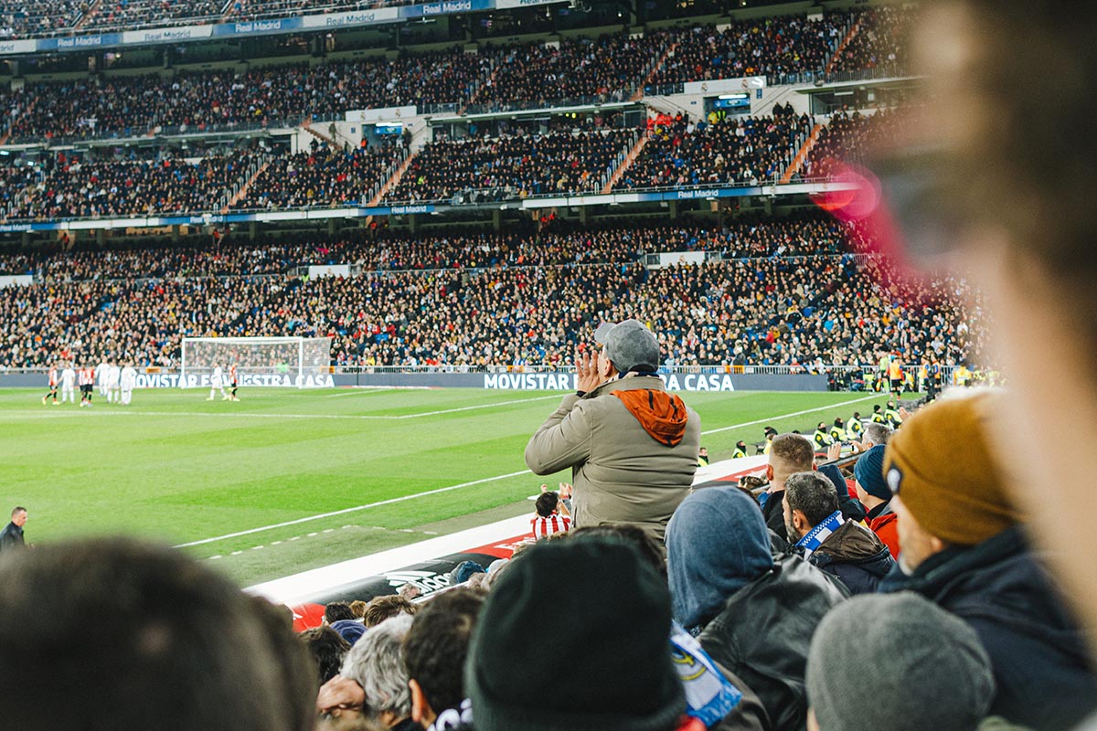 fotboll, publik