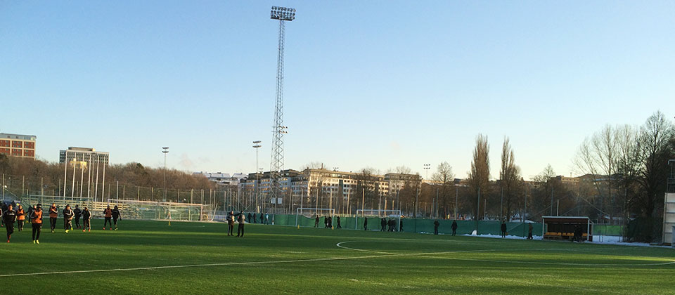 Träning på Skytteholm