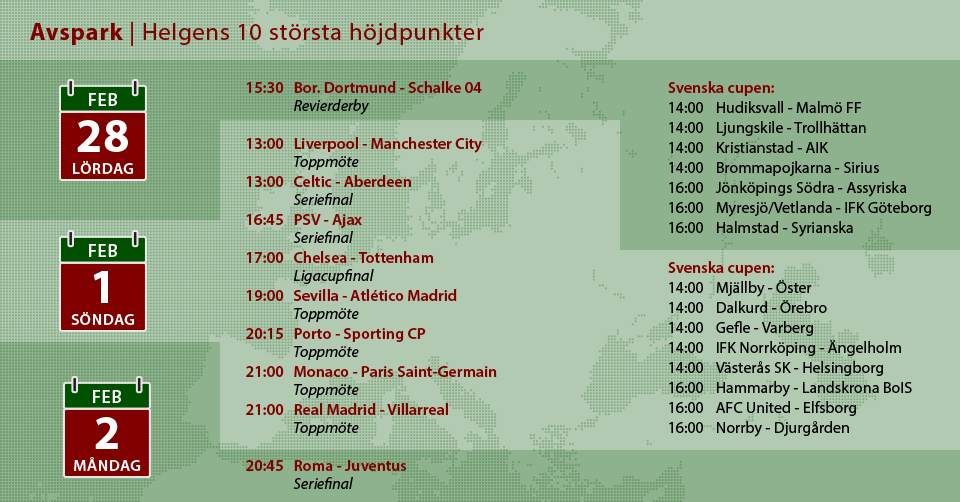 Avspark 28 februari-2 mars