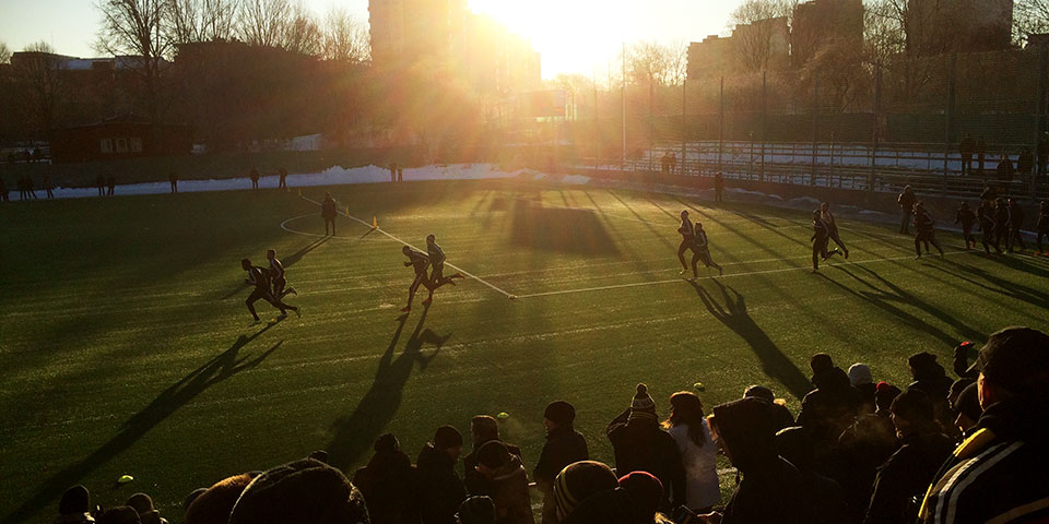 Träning på Skytteholm