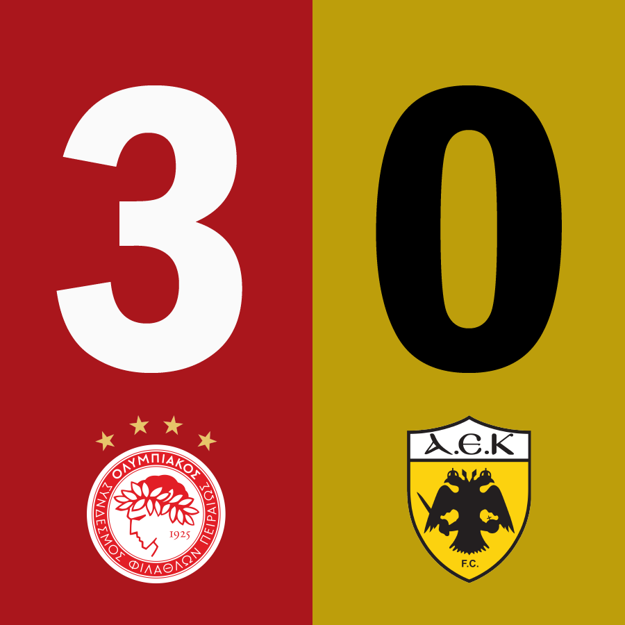 Olympiakos-AEK 3-0
