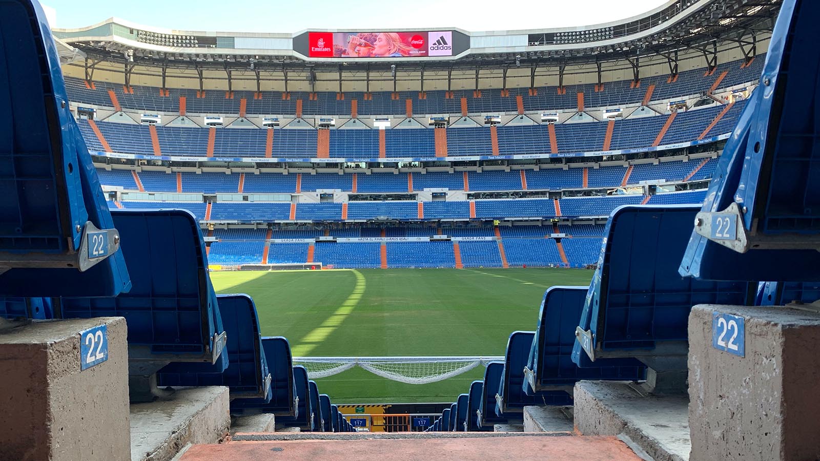 Estadio Santiago Bernabéu, Madrid